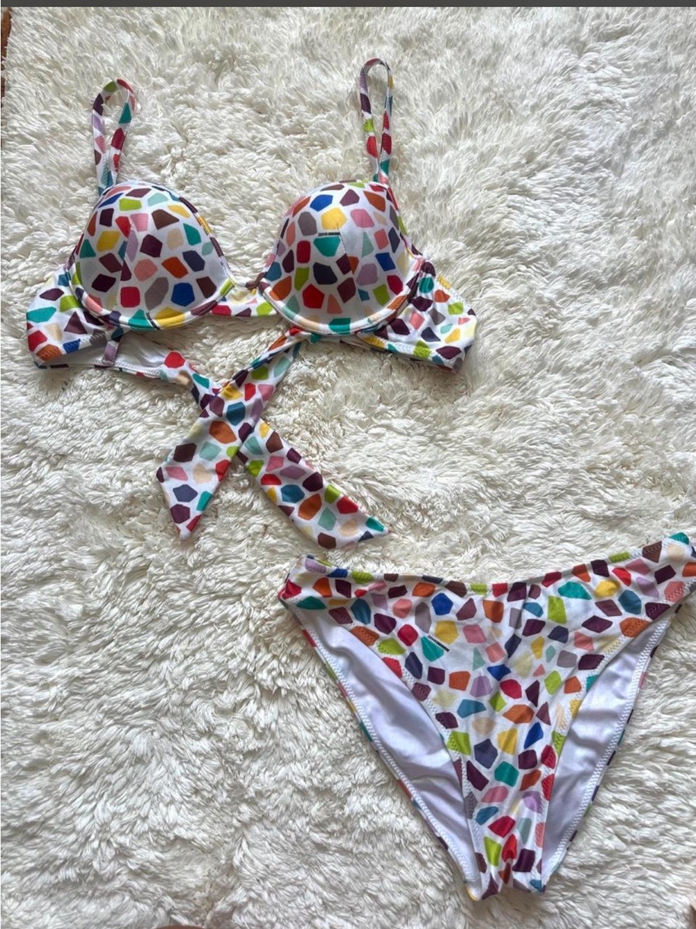 Missoni Colorful Geometric Print Bikini Set
